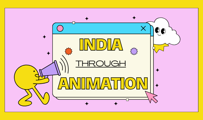 India through animation